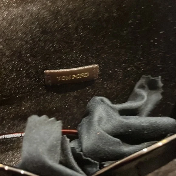 Tom Ford Shiny dark bronze sunglasses. In great condition. - Picture 8 of 13